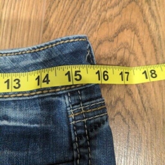 Rock Revival Women's Tullia Jean Bootcut Size 28 Embellished Flap Pocket Medium - Picture 12 of 14